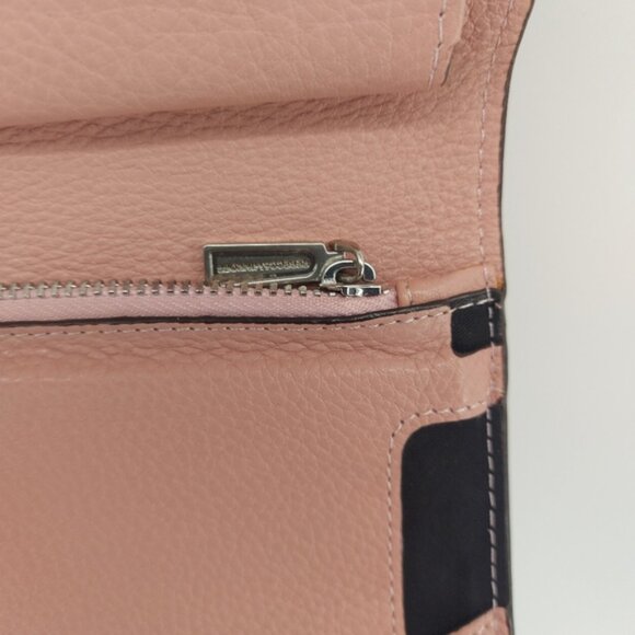 REBECCA MINKOFF Pink Love In Charge Chain Crossbody Organizer Wallet - Picture 7 of 8